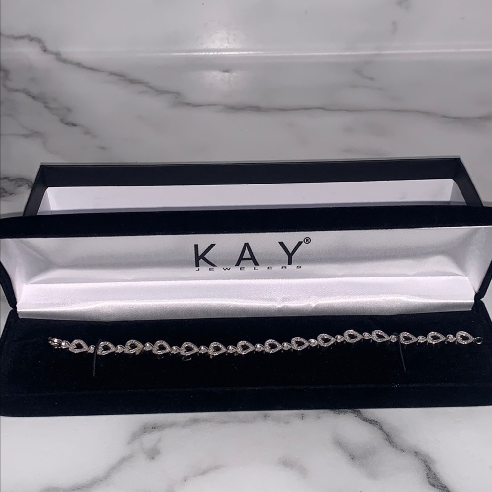 Kay Jewelers heart bracelet